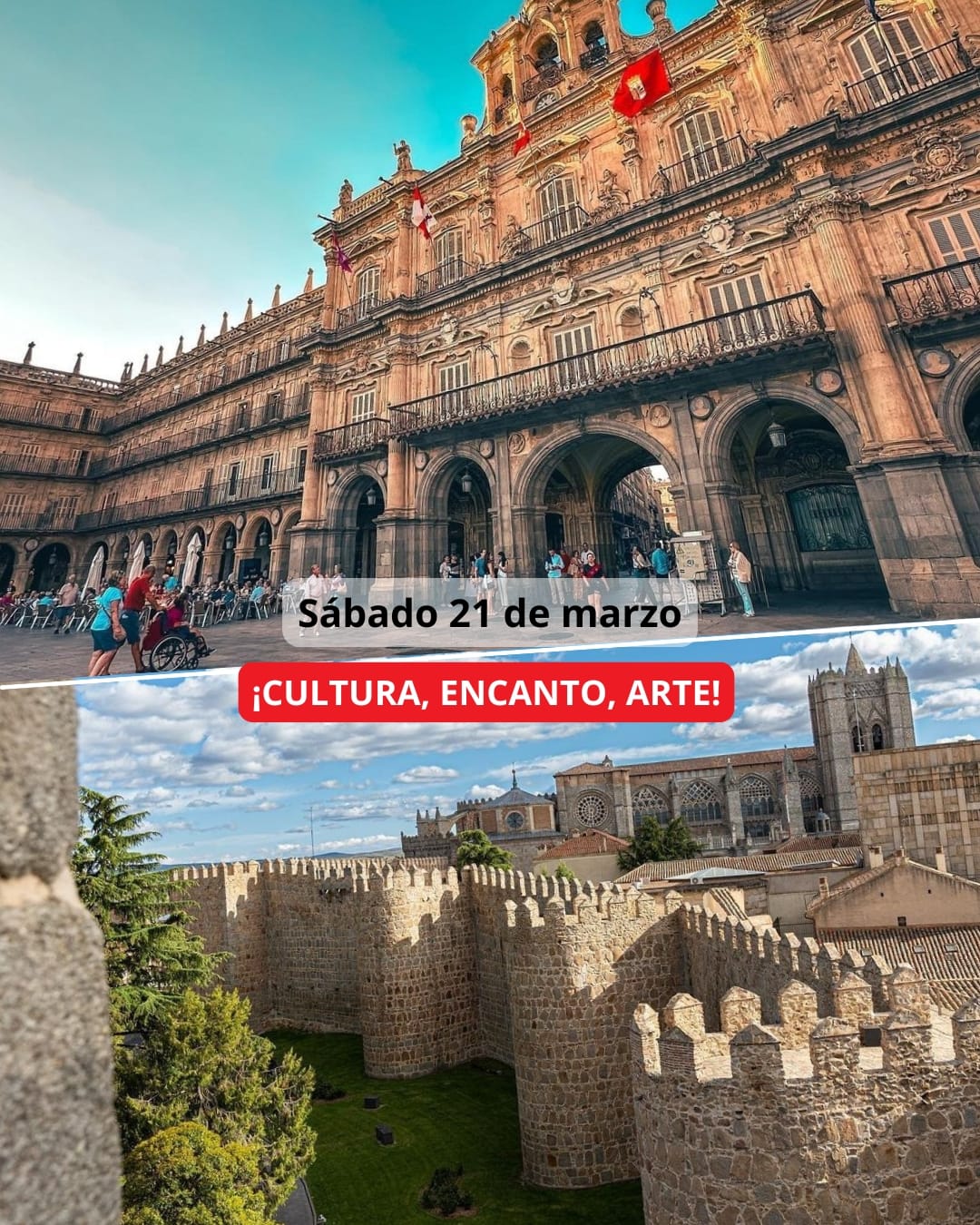 ¡Las mejores excursiones, circuitos y viajes desde Madrid en un mismo lugar!